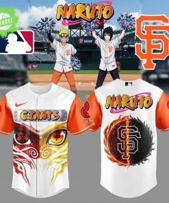 Limited Edition SF.Giants x Six Paths/Nine-Tails and Mangekyō Sharingan Mode Eyes Jersey