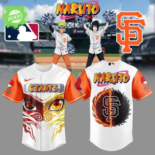 Limited Edition SF.Giants x Six Paths/Nine-Tails and Mangekyō Sharingan Mode Eyes Jersey