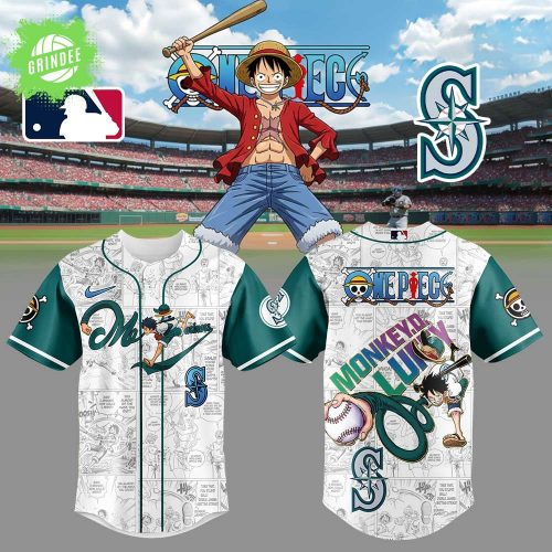 Limited Edition S.Mariners x Straw Hat Luffy Jersey