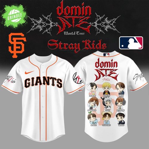 Limited Edition San Francisco Giants x Domin ATE White Combo Jersey