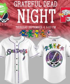 Limited Edition Sea Dogs Grateful Dead Night Jersey