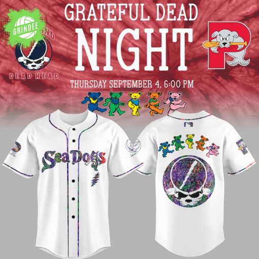 Limited Edition Sea Dogs Grateful Dead Night Jersey