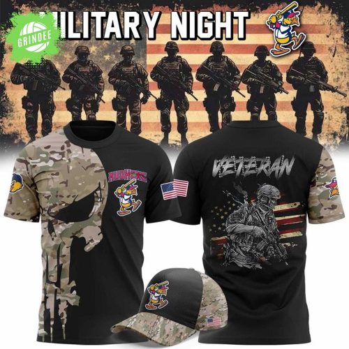Limited Edition Toledo Mud Hens x Military T-shirt 2025