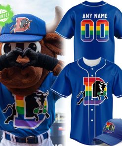 Limited Editions Durham Bulls Pride Month Jersey 2025