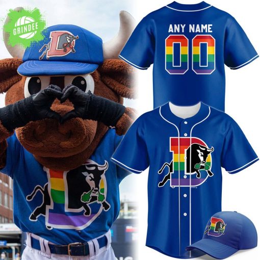Limited Editions Durham Bulls Pride Month Jersey 2025