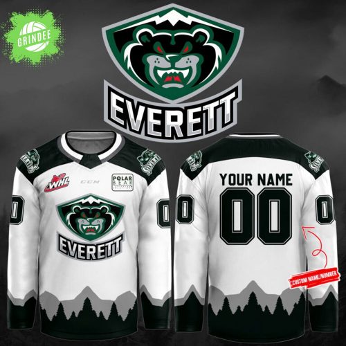 Limited Everett Silvertips New 2025 Jersey