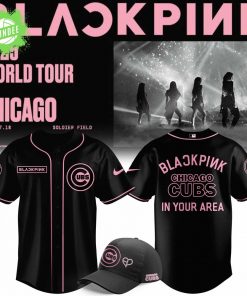 Limited edition Chicago Cubs x BLACKPINK Baseball Jersey