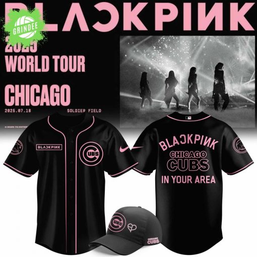 Limited edition Chicago Cubs x BLACKPINK Baseball Jersey