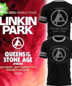 Linkin Park From Zero World Tour Los Angeles Jersey Replica T-Shirt – Limited Edition
