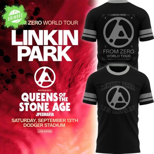 Linkin Park From Zero World Tour Los Angeles Jersey Replica T-Shirt – Limited Edition