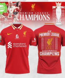 Liverpool F.C. Premier League Champions 24/25 Polo