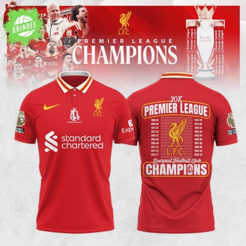Liverpool F.C. Premier League Champions 24/25 Polo