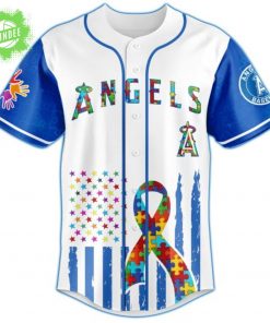 Los Angeles Angels × Special Autism Awareness Month Limited Edition Jersey