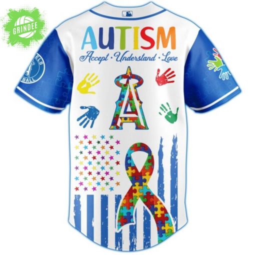 Los Angeles Angels × Special Autism Awareness Month Limited Edition Jersey