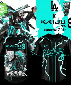 Los Angeles Dodgers _ Kaiju No.8 Limited Jersey 2025