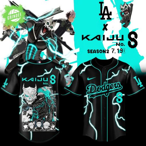 Los Angeles Dodgers _ Kaiju No.8 Limited Jersey 2025