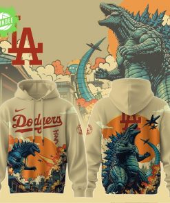 Los Angeles Dodgers Special Godzilla Limited Edition Hoodie