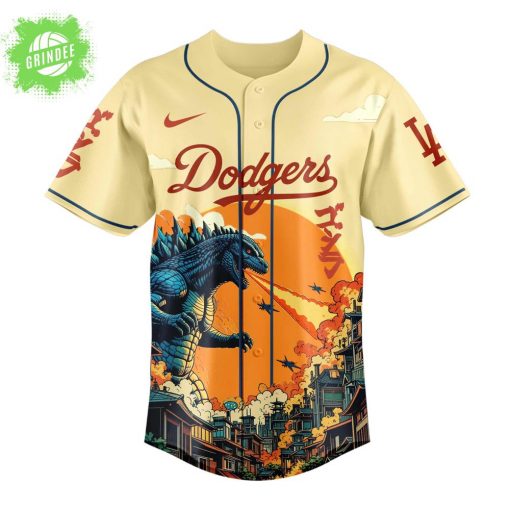 Los Angeles Dodgers Special Godzilla Limited Edition Jersey