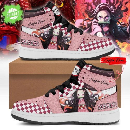 Los Angeles Dodgers vs Demon slayer Shoes