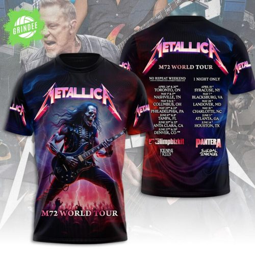 MET Band world tour 3D Apparel