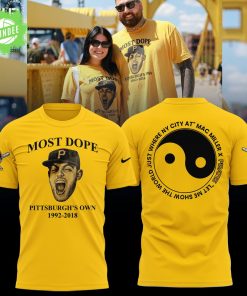 Mac Miller x Pittsburgh Yellow Shirt
