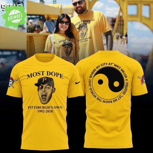 Mac Miller x Pittsburgh Yellow Shirt
