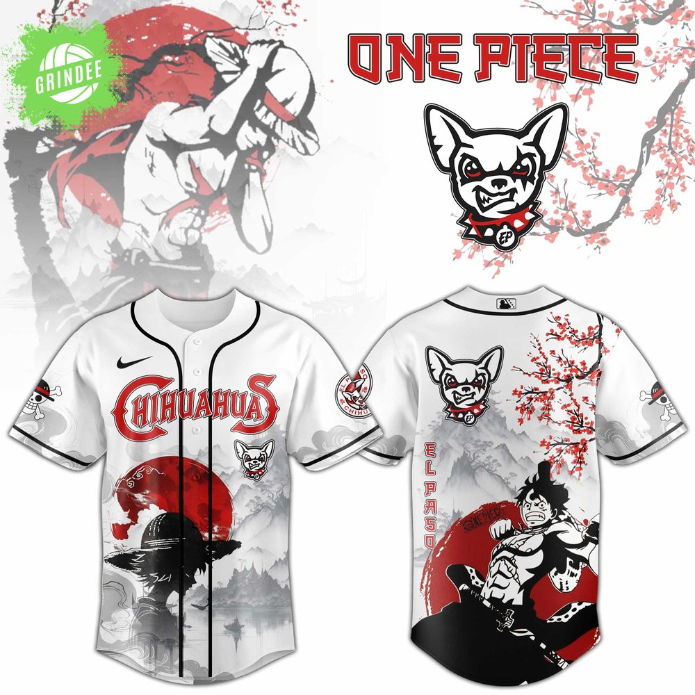 MiLB Chihuahua x One Piece Japan Jersey Editions Limited 2025 MiLB Chihuahua x One Piece Japan Jersey Editions Limited 2025