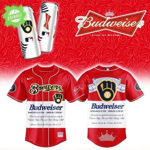 Milwaukee Brewers x Budweiser Version 2025 Baseball Jersey