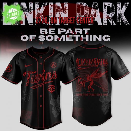 Minnesota Twins x LINKIN PARK: From Zero World Tour 2025 Jersey