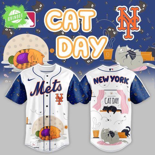 NY Mets x Cat Day Baseball Jersey