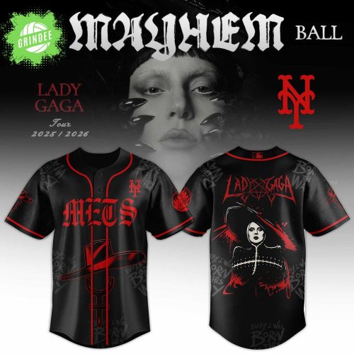 NY Mets x Lady Gaga Limited Edition Jersey 2025