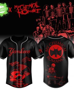 NY Yankees x My Chemical Romance Jersey Limited Edition 2025