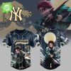 NY Mets x Wave Breathing Demon Slayer Baseball Jersey