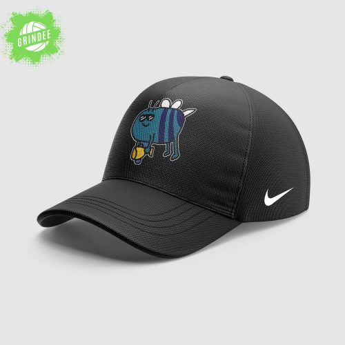 New “Bee Wins” Logo Cap (Black)