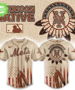 New York Mets x Native American Heritage 2025 Baseball Jersey