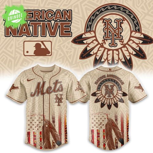 New York Mets x Native American Heritage 2025 Baseball Jersey