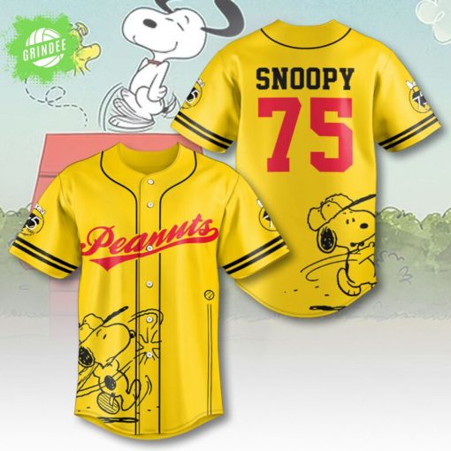 Peanuts Snoopy Baseball Jersey