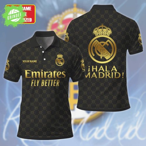 Personalized Real Madrid C.F. Polo Shirt 3D