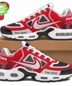 Philadelphia Phillies MLB Air Max Plus Shoes Custom Name