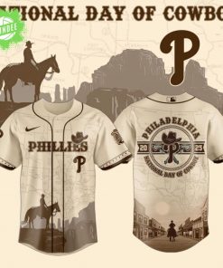 Philadelphia Phillies MLB x National Day Of Cowboy Special Limited Edition Jersey