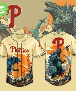 Philadelphia Phillies Special Godzilla Limited Edition Jersey