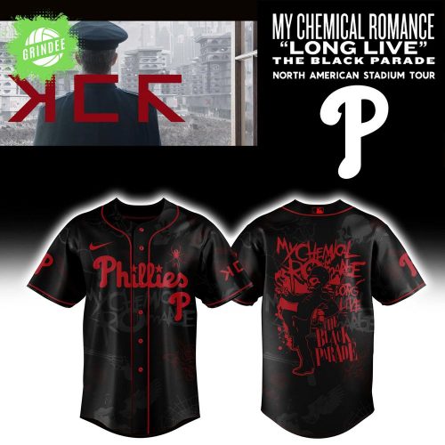 Phillies x Long Live The Black Parade Baseball Jersey Combo
