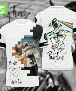 Pink Floyd The Wall T-Shirt – 50th Anniversary Graphic Tee Dark Side of the Moon Art