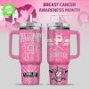 Kansas City Royals Breast Cancer Awareness Tumbler With Handle