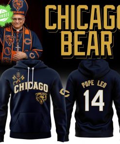 Pope Leo 14 Bears specialty Hoodie