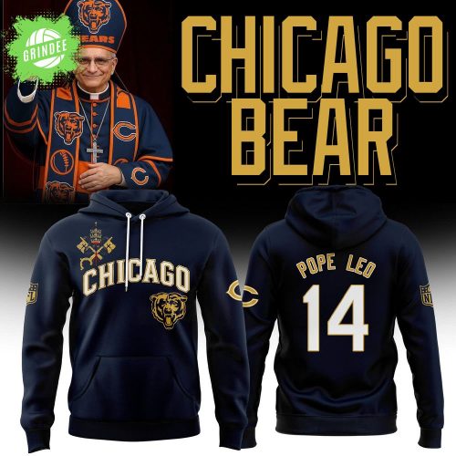 Pope Leo 14 Bears specialty Hoodie