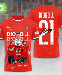 Portugal National Football Team x Diogo Jota 3D Apparel