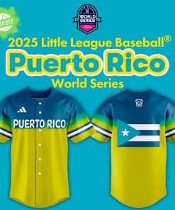 Puerto Rico 2025 Little League Baseball World Series Replica Jersey