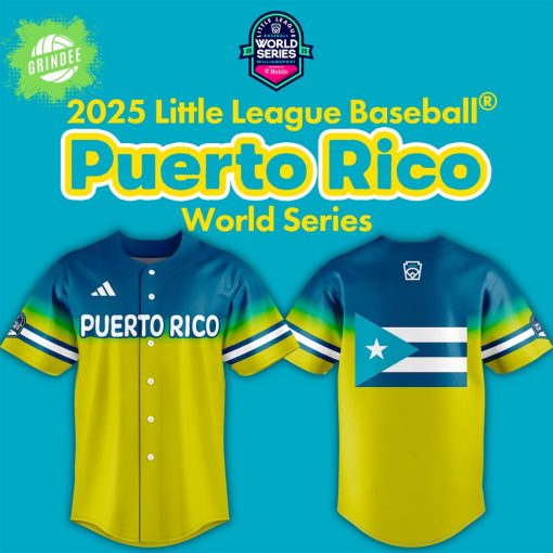 Puerto Rico 2025 Little League Baseball World Series Replica Jersey