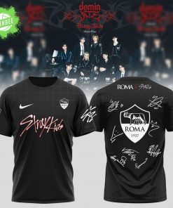 Roma X Stray Kids – Dominate World Tour 2025 Black Tshirt